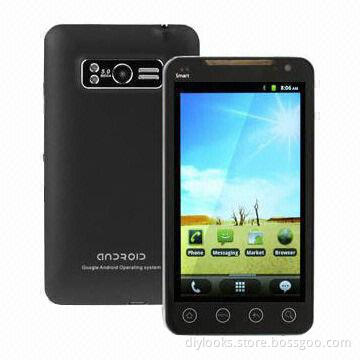 4.3-inch Touch Screen Mobile Phone with Wi-Fi, Bluetooth and FM Functions